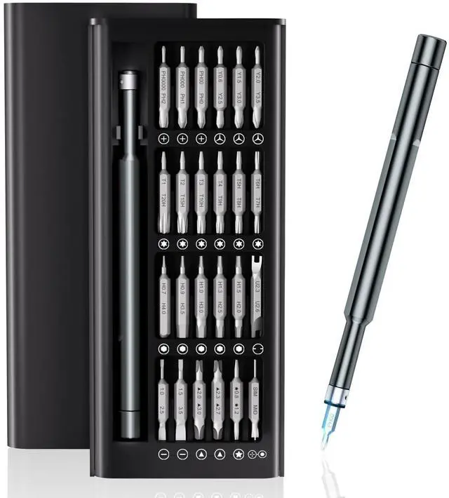 Main image of Small Precision Screwdriver Set,50 in 1 Professional Magnetic Mini Screwdriver Repair Tool Kit for PC,Computer,Laptop,Iphone,Cell Phone,MacBook,Tablet,Watch,Eyeglasses Electronic Ring Doorbell