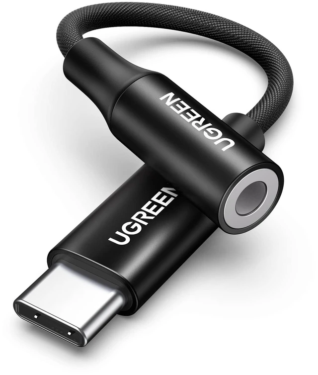Main image of Vszerda USB C to 3.5mm Audio Adapter Type C to Headphone Aux Jack Dongle 24bit/96kHz HiFi DAC Cable Cord Compatible with iPhone 17 16 Pro Max/16 Plus, iPad, Galaxy S25 S26 Ultra, Pixel 10, Black