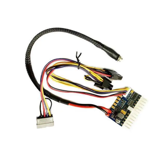 Alt view image 3 of 5 - WRIARICH Thsion 24pin DC ATX PSU 12V DC Input 250 watt Peak Output Pico PSU ATX Switch PSU Car Auto Mini ITX Power Supply Adapter for Computer Mainboard and car/Motorcycle