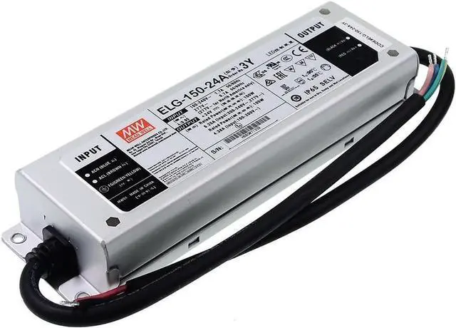 Main image of WRIARICH Mean Well ELG 150W 2.8A LED Driver 3 Wire Input ELG-150-54AB Switching Power Supply Transformer with IP67 PFC Constant Voltage/Current 3 in 1 Dimming