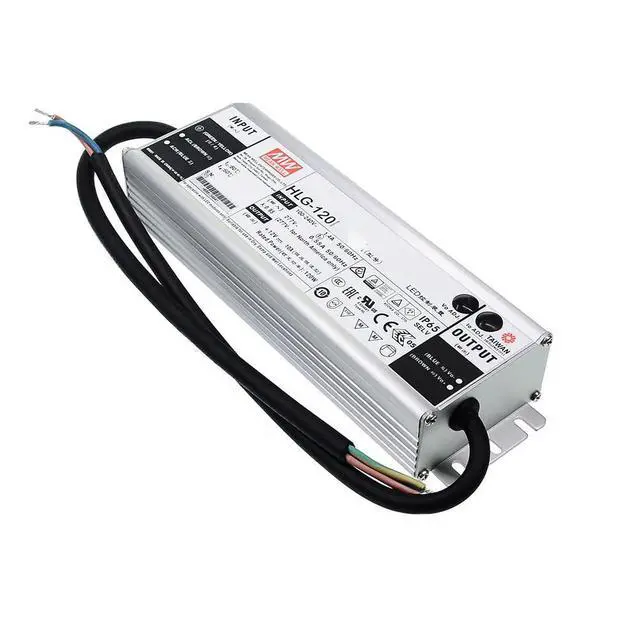 Alt view image 2 of 5 - WRIARICH Mean Well HLG 120W 215-4 350mA LED Driver HLG-120H-C350A Switching Power Supply Converter Transformer with IP65 PFC Function Metal Case Constant Voltage/Current