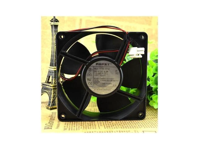 Alt view image 2 of 5 - PAPST4214 axial fan 120 * 120 * 38mm cooling fan 12cm fan 24V cooling fan