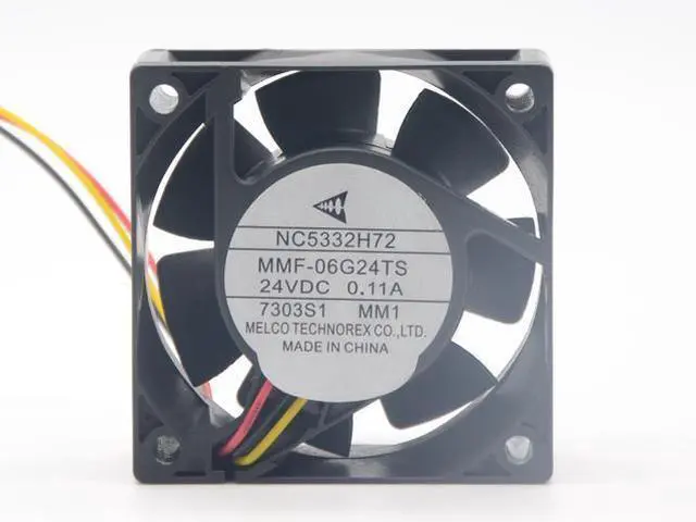 Main image of WRIARICH Mitsubishi Converter fan NC5332H72 Melco MMF-06G24TS-MM1 24V 0.11A ABB Fan PLC cooling fan