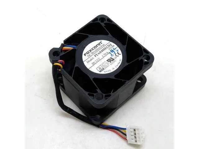 Alt view image 3 of 4 - WRIARICH cooling fan PIA040H12Q Foxconn 4cm Wing Bit Power Fan 4028 12V High Speed PWM Fan