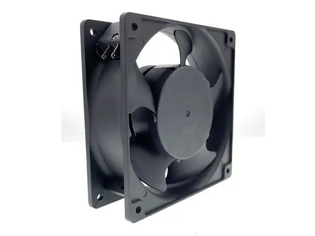 Alt view image 3 of 5 - WRIARICH 220V Fan Metal NEW Suntronix SANJUN SJ1238HA2 120mm 12cm 12038 220V 240V 0.13A 12038 Metal Fan Leaf Impeller Axial Cooling Fan