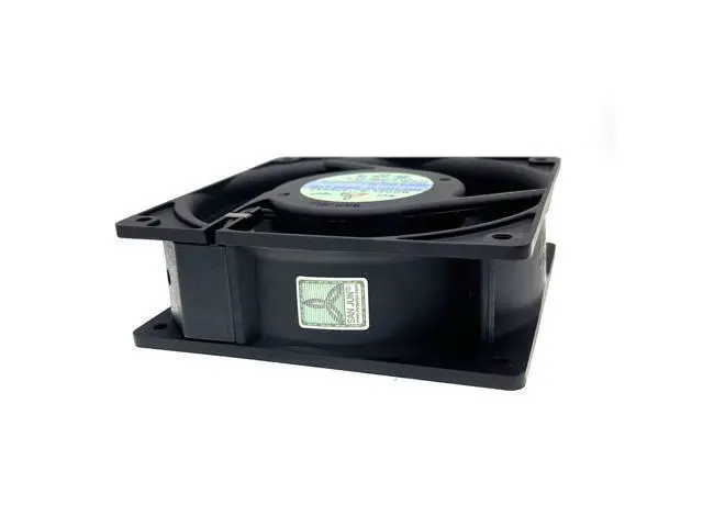 Alt view image 4 of 5 - WRIARICH 220V Fan Metal NEW Suntronix SANJUN SJ1238HA2 120mm 12cm 12038 220V 240V 0.13A 12038 Metal Fan Leaf Impeller Axial Cooling Fan