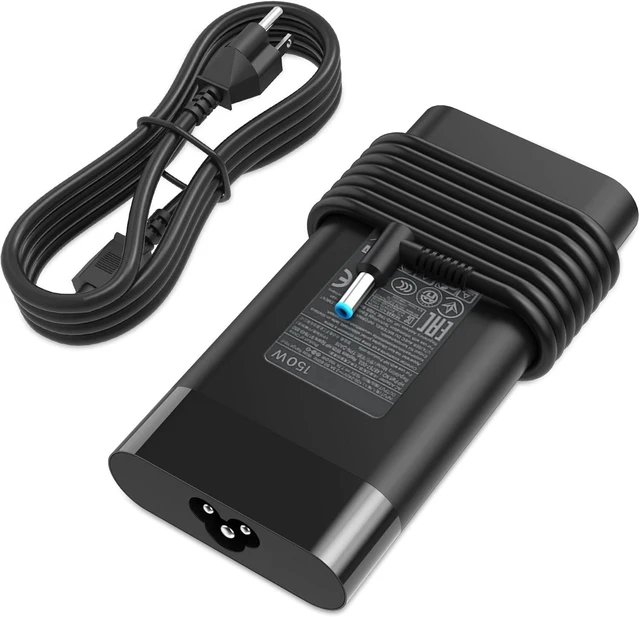 Main image of 150W Laptop Charger for HP OMEN 15 17, hp omen Charger, hp Pavilion Gaming Laptop Charger, 150w hp Charger,Zbook 15 G3 G4 G5 G6 Laptop Charger TPN-CA11 TPN-DA09 L32661-001 Adapter Power Supply Cord