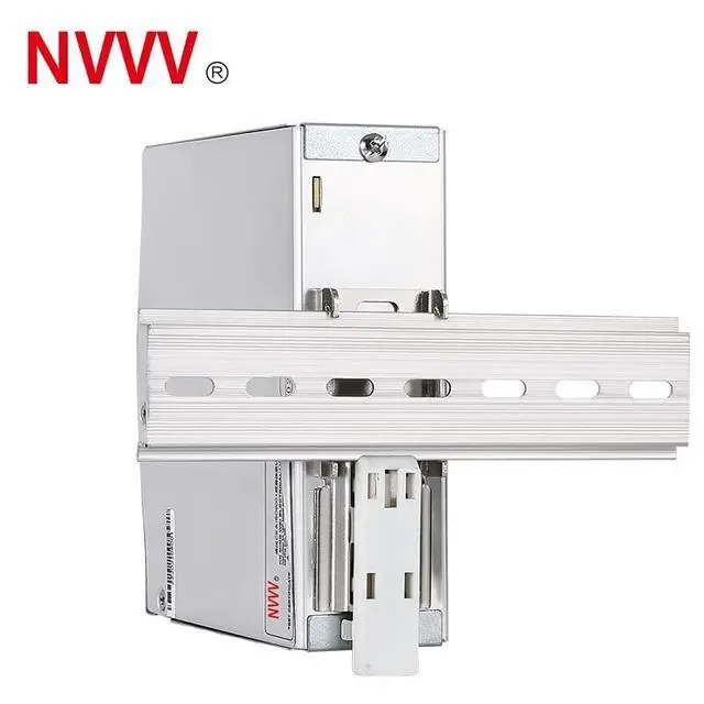 Alt view image 2 of 5 - WRIARICH 12Vdc 10Amp DIN-Rail Power Supply NDR 120W, Input:100-240VAC,Output:12VDC,Power Supply Switch Switching Converter DC