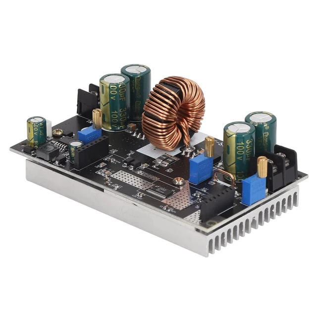 Alt view image 4 of 5 - Vszerda Boost Buck Converter, Automatic 300w 20a Dc 780v Input Dc 1.479v Output Regulator Mppt Module for Solar Charging, Lithium Battery Charging, Led Constant Current Drive