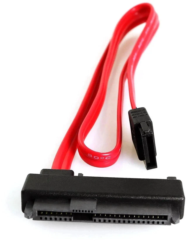 Alt view image 3 of 6 - WRIARICH SFF-8482 SAS to SATA Adapter Cable with 15Pin SATA Power Port for SAS HDD