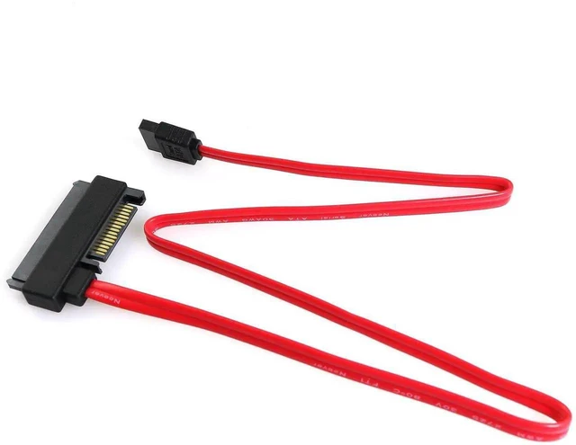 Alt view image 5 of 6 - WRIARICH SFF-8482 SAS to SATA Adapter Cable with 15Pin SATA Power Port for SAS HDD