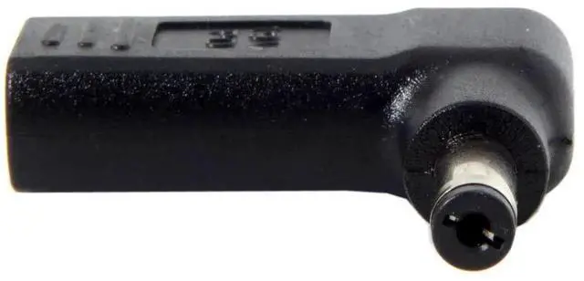 Main image of WRIARICH 90 Degree Angled USB 3.1 Type-C to DC 5.5x2.1mm Adapter, 20V PD Emulator Trigger for Laptop Power Supply