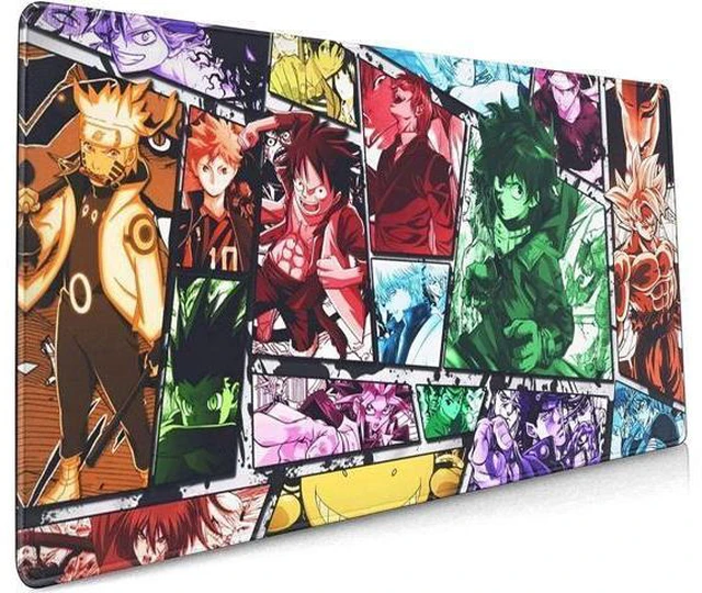 Main image of WRIARICH One_Piece Mouse Pad Anime Mouse Pad Gaming Mouse Pad Large Mouse Pad Extended Desk Mat Desk Pad for Keyboard and Mouse Suitable.15.735.4 in C