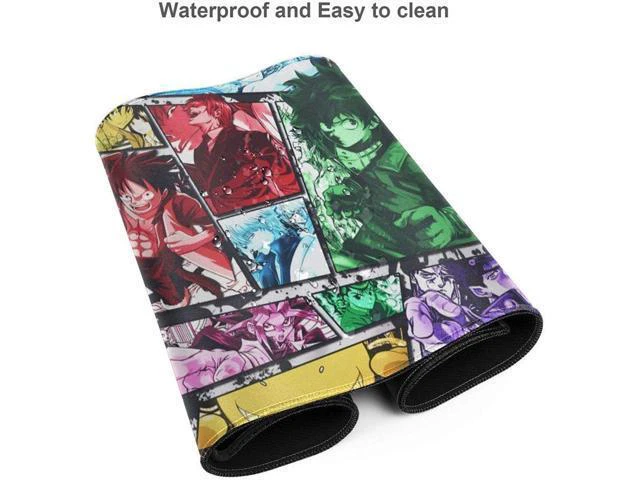 Alt view image 4 of 6 - WRIARICH One_Piece Mouse Pad Anime Mouse Pad Gaming Mouse Pad Large Mouse Pad Extended Desk Mat Desk Pad for Keyboard and Mouse Suitable.15.735.4 in C