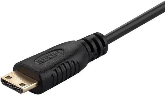 Alt view image 3 of 4 - WRIARICH Mini HDMI to VGA Video Converter Adapter with 3.5mm Audio Jack & Built-in Cable, Compatible with Graphics Cards, Tablets, Cameras and Camcorders