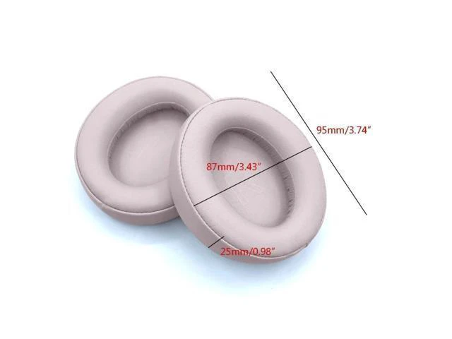 Alt view image 6 of 6 - WRIARICH 2 Pcs Ear Cushion Cover for Anker-Life Q35 Practical Ear Pad Noise Canceling Headphones Ear Covers
