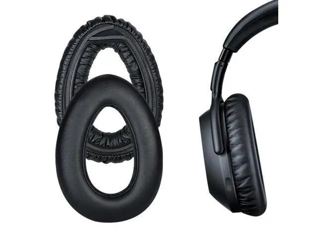 Alt view image 3 of 6 - WRIARICH Elastic Ear Pads Cover for PXC550 Headphone Ear Cushions Sheepskin Earmuff Memory Sponge Ear Cushions Headphone Cover