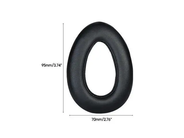 Alt view image 6 of 6 - WRIARICH Elastic Ear Pads Cover for PXC550 Headphone Ear Cushions Sheepskin Earmuff Memory Sponge Ear Cushions Headphone Cover