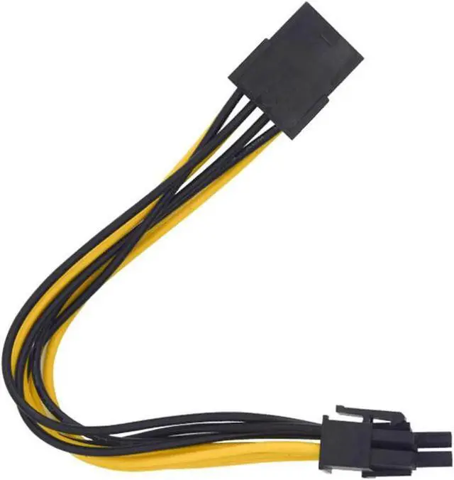 Alt view image 5 of 5 - WRIARICH 8 Inch PCIe 8Pin Male to Female Power Extension Cable, GPU Graphics Card Power Extender Cord
