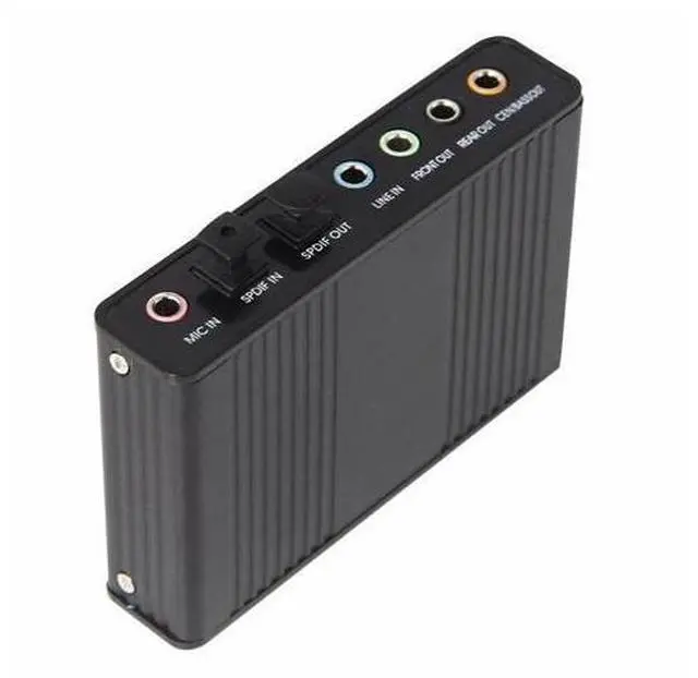 Main image of WRIARICH USB Sound Card 6 Channel 5.1 SPDIF Optical Digital Sound Card Stereo Audio Adapter For PC Computer Laptop