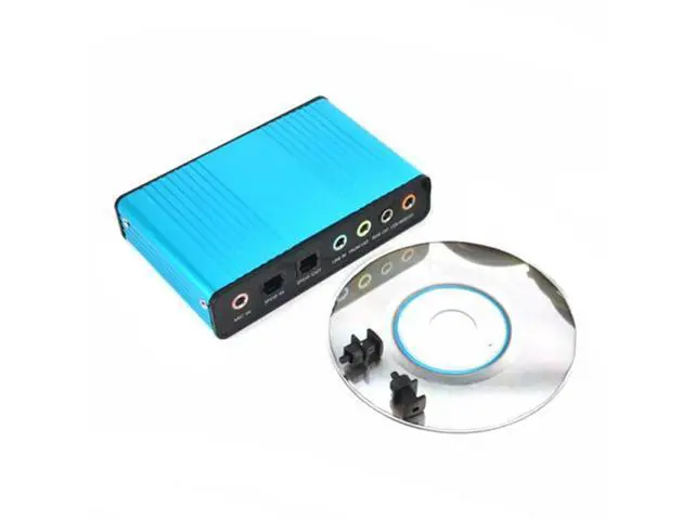 Alt view image 6 of 7 - WRIARICH USB 6 Channel 5.1 / 7.1 Surround Sound Card PC Laptop Desktop Tablet Audio Optical Adapter Card Converter