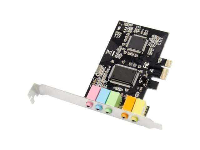 Alt view image 7 of 7 - WRIARICH 5.1CH Stereo Surround Sound Card PCIe Built-in 5.1 Channel 3D Sound Effect Sound Card for PC