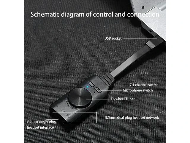 Alt view image 3 of 7 - WRIARICH 5.1CH Stereo Surround Sound Card PCIe Built-in 5.1 Channel 3D Sound Effect Sound Card for PC