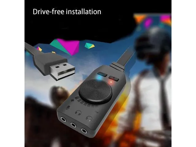 Alt view image 4 of 7 - WRIARICH 5.1CH Stereo Surround Sound Card PCIe Built-in 5.1 Channel 3D Sound Effect Sound Card for PC