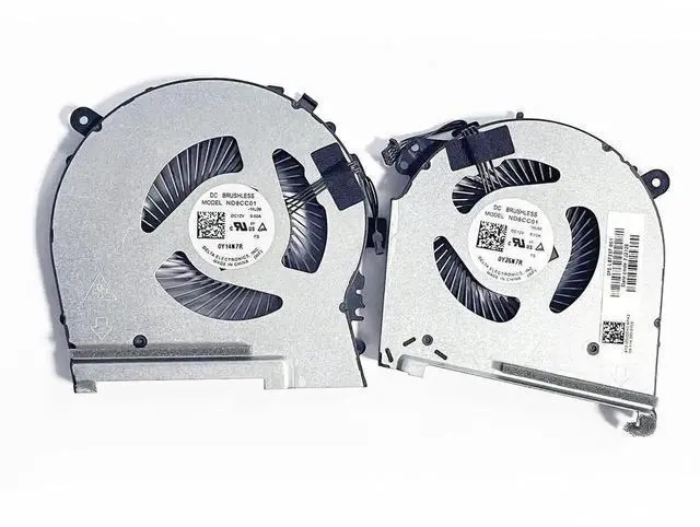 Main image of WRIARICH New CPU GPU Dual Cooling Fan Replacement for HP OMEN 15-DH Series Gaming Laptop, OEM Part L64445-001 TPN-C143 Fan ND8CC01-18L06 ND8CC01-18L07