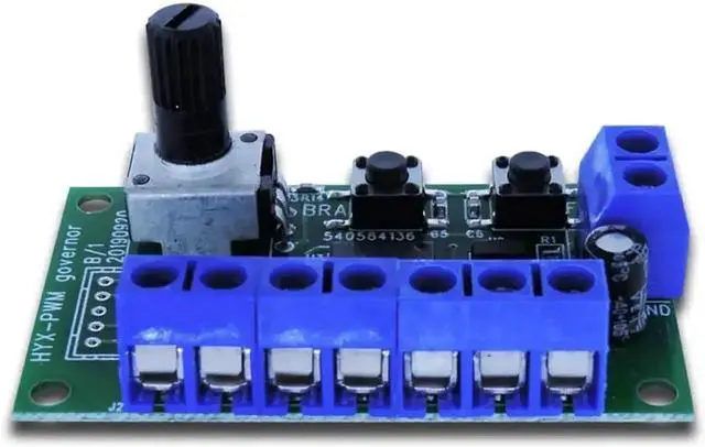 Alt view image 2 of 5 - WRIARICH HYX-PWM Brushless DC Motor Speed Controller, CW/CCW Regulation with FG Signal Feedback for Home Appliance BLDC Motor