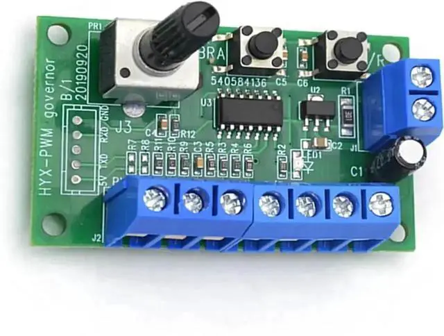 Alt view image 3 of 5 - WRIARICH HYX-PWM Brushless DC Motor Speed Controller, CW/CCW Regulation with FG Signal Feedback for Home Appliance BLDC Motor