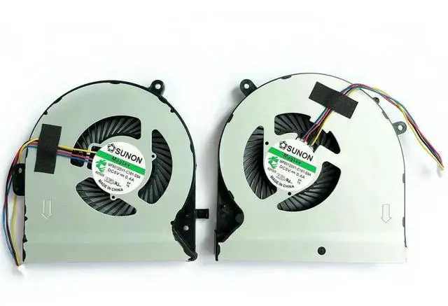 Main image of WRIARICH 9mm Thin DC5V Dual CPU GPU Cooling Fan Pair EF75070S1-C530 / EF75070S1-C481 for ASUS ROG Strix GL502VM GL502VY GL502VSK ZX60V FX60VM S5VM