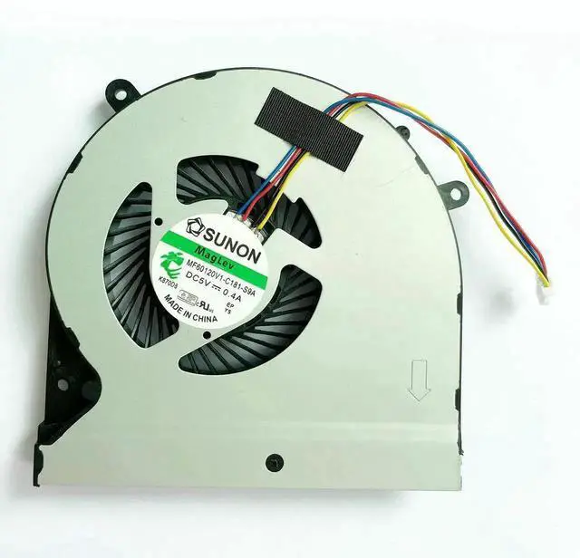 Alt view image 3 of 6 - WRIARICH 9mm Thin DC5V Dual CPU GPU Cooling Fan Pair EF75070S1-C530 / EF75070S1-C481 for ASUS ROG Strix GL502VM GL502VY GL502VSK ZX60V FX60VM S5VM