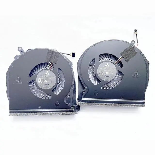 Main image of WRIARICH DC5V 0.5A CPU GPU Dual Cooling Fan Kit for HP Gaming Pavilion 17-CD TPN-C142 17-CD0010TX 17-CD0022TX 17-CD0026TX, OEM P/N L56873-001 ND85C14-18K14 9116FPR ND85C15-18K15 0X07SBR