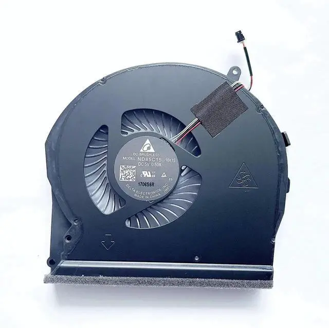 Alt view image 5 of 6 - WRIARICH DC5V 0.5A CPU GPU Dual Cooling Fan Kit for HP Gaming Pavilion 17-CD TPN-C142 17-CD0010TX 17-CD0022TX 17-CD0026TX, OEM P/N L56873-001 ND85C14-18K14 9116FPR ND85C15-18K15 0X07SBR