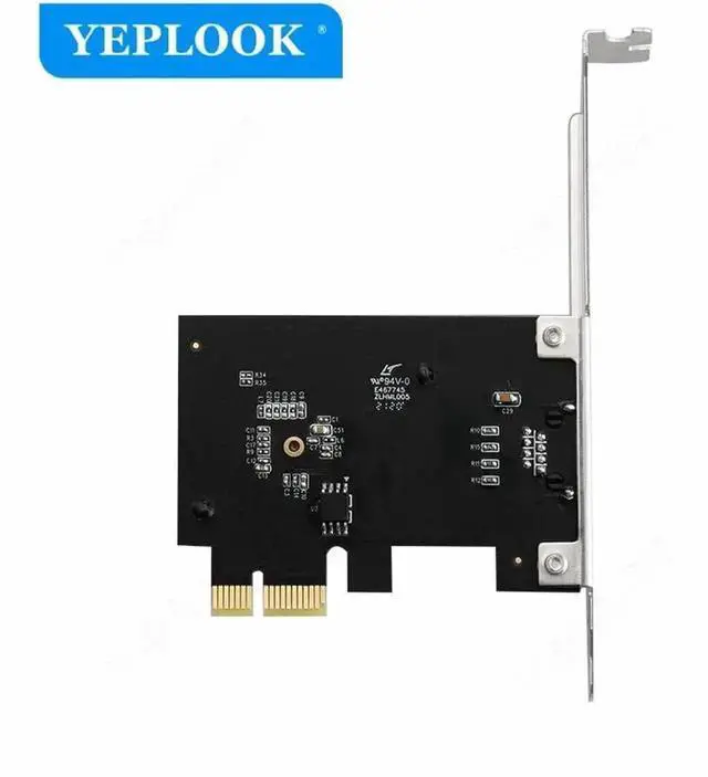 Alt view image 2 of 5 - WRIARICH PCIe x1 2.5G Network Card RTL8125 Chip Single RJ45 2500Mbps Gaming LAN Adapter TXA092 for Desktop PC