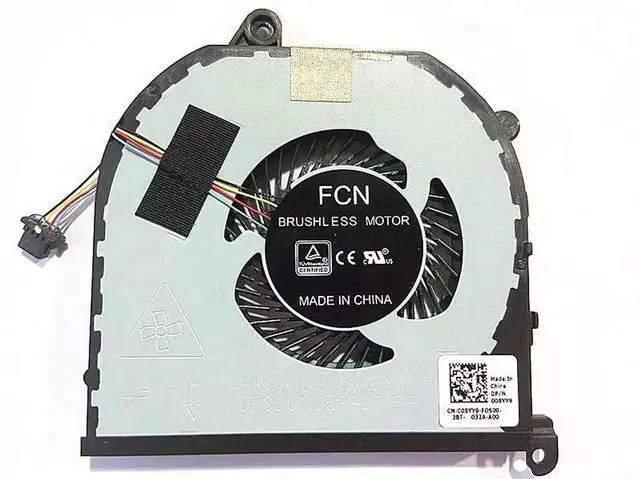 Alt view image 2 of 5 - WRIARICH New Dual CPU+GPU Cooling Fan Set 008YY9 / 0TK9J1 for Dell XPS 15 9570, Precision 5520 5530 M5520 M5530