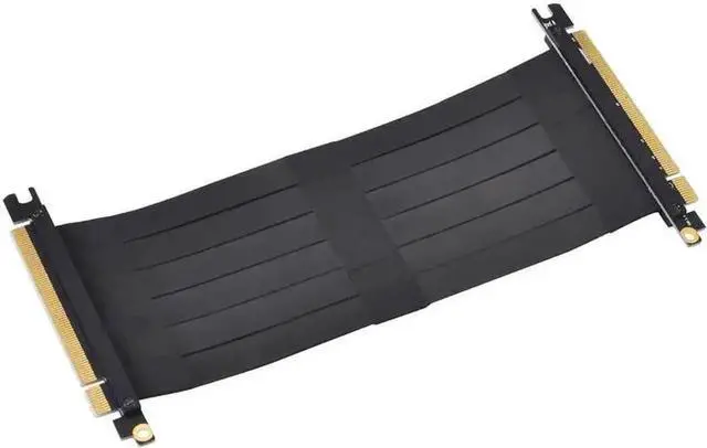 Main image of WRIARICH PCIe x16 Flexible Riser Card Extension Cable, PCI Express 16X Slot Male to Female Port Adapter GPU Add-On Extension Cord