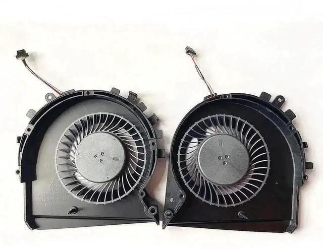 Alt view image 4 of 5 - WRIARICH New CPU GPU Dual Cooling Fan Replacement for HP Pavilion 15-DK Series Gaming Laptop TPN-C141, OEM Part L57170-001 L56900-001