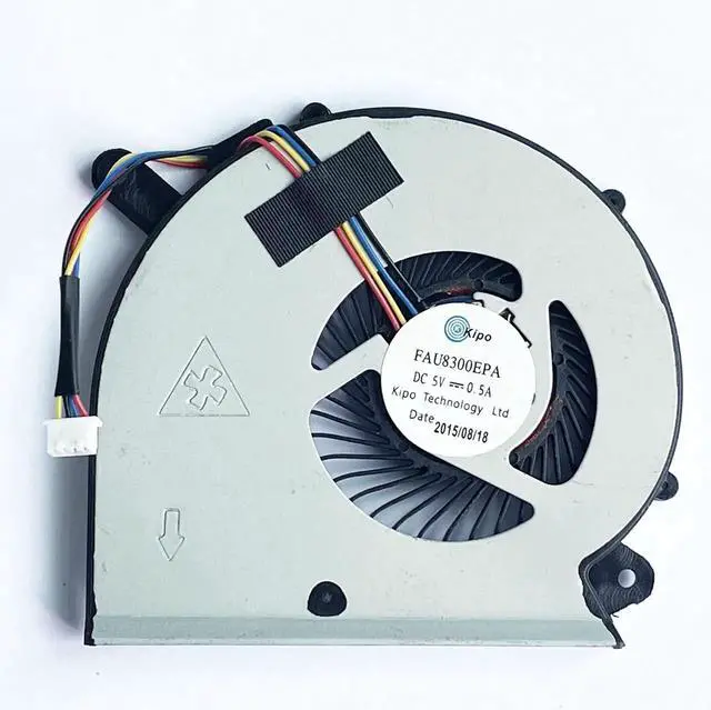 Alt view image 3 of 6 - WRIARICH Dual CPU+GPU Cooling Fan BS5005HS-U2N / BS5005HS-U2M for Gigabyte Aero14 Aero15 15X 15W 15P 15KB V8 X9 Y9 RP64 RP64W PR65 RP65W