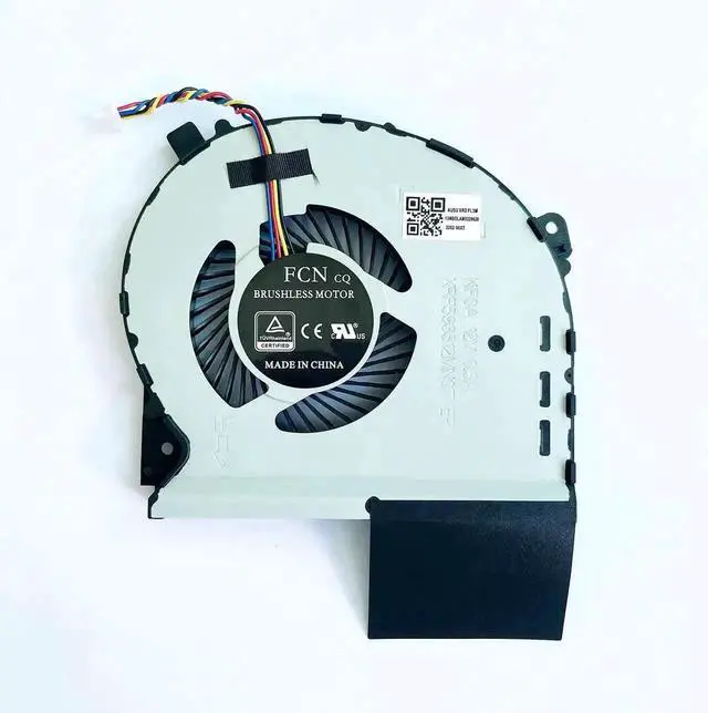 Alt view image 3 of 6 - WRIARICH DC12V CPU GPU Dual Cooling Fan Kit for ASUS ROG Strix GL703 GL703GS GL703GM, OEM P/N DFS593512MN0T FK08 DFS601712M00T FK0A
