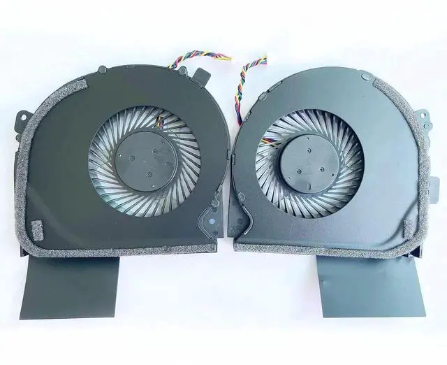 Alt view image 2 of 6 - WRIARICH DC12V CPU GPU Dual Cooling Fan Kit for ASUS ROG Strix GL703 GL703GS GL703GM, OEM P/N DFS593512MN0T FK08 DFS601712M00T FK0A