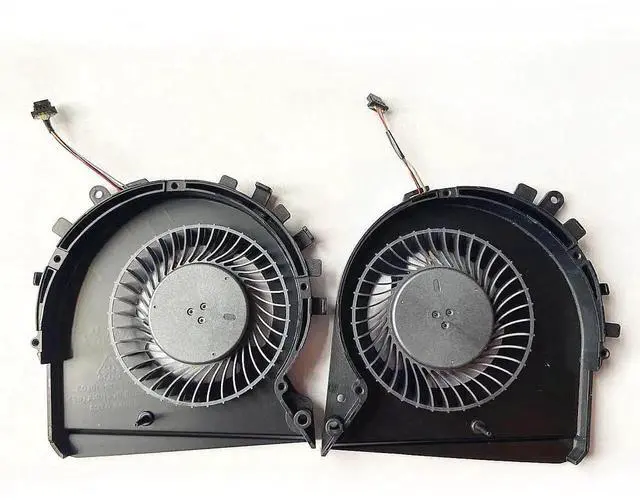 Alt view image 4 of 5 - WRIARICH CPU GPU Dual Cooling Fan Replacement for HP Pavilion 15-DK TPN-C141 Series, OEM P/N L57170-001 L56900-001 DC5V 0.5A 4-Pin PWM Fan Kit