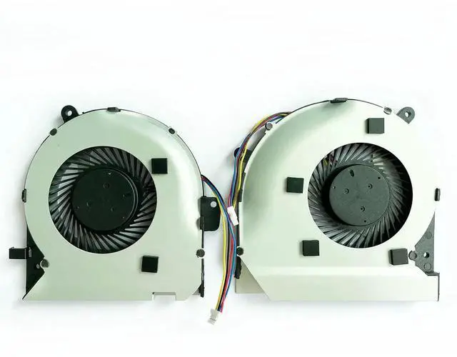Alt view image 2 of 6 - WRIARICH Thin Dual CPU GPU Cooling Fan DC5V for ASUS ROG Strix GL502VM GL502VY GL502VSK ZX60V FX60VM S5VM
