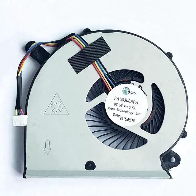 Alt view image 2 of 6 - WRIARICH New CPU GPU Dual Cooling Fan Replacement for Gigabyte RP64 RP64W P64 P64W PR65 RP65W Aero14 Aero15 15X 15W 15P 15KB V8 X9 Y9, Fan BS5005HS-U2N BS5005HS-U2M