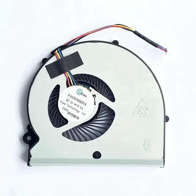 Alt view image 5 of 6 - WRIARICH New CPU GPU Dual Cooling Fan Replacement for Gigabyte RP64 RP64W P64 P64W PR65 RP65W Aero14 Aero15 15X 15W 15P 15KB V8 X9 Y9, Fan BS5005HS-U2N BS5005HS-U2M