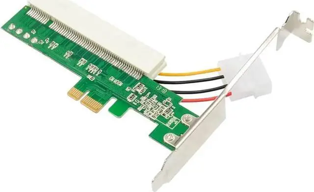 Main image of WRIARICH PCIe X1 to 32-bit PCI Bridge Adapter Card with PLX Chipset, Supports PCIe X1/X4/X8/X16 Slots