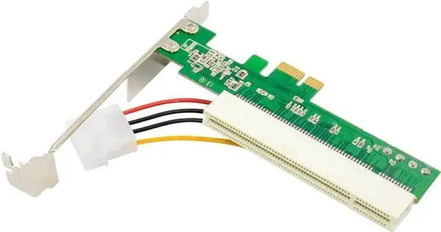 Alt view image 5 of 7 - WRIARICH PCIe X1 to 32-bit PCI Bridge Adapter Card with PLX Chipset, Supports PCIe X1/X4/X8/X16 Slots