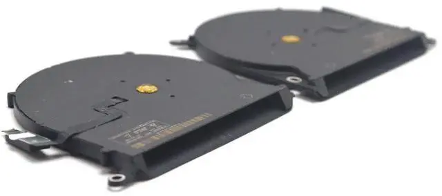 Alt view image 3 of 5 - WRIARICH Left & Right CPU Cooling Fan Replacement Set for 15-inch MacBook Pro A1398 (2013-2015), OEM Part KDB06105HCA03AEL KD06105HCA04AEM