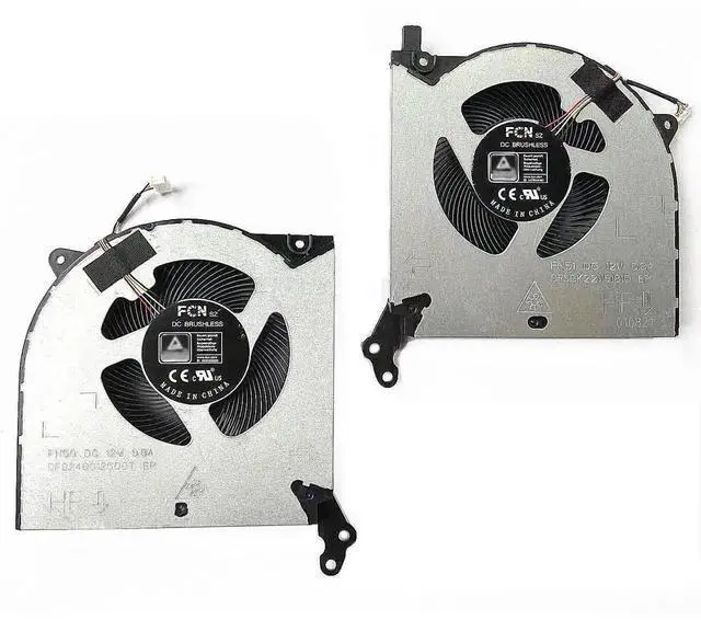 Main image of WRIARICH DC12V CPU GPU Dual Cooling Fan Kit for Lenovo Legion Y7000P 2020H R7000 Y7000 Y550-15E Legion 5 5i 15IMH05H, P/N DFS2400125Q0T FN50 DFSCK22115181Q FN51